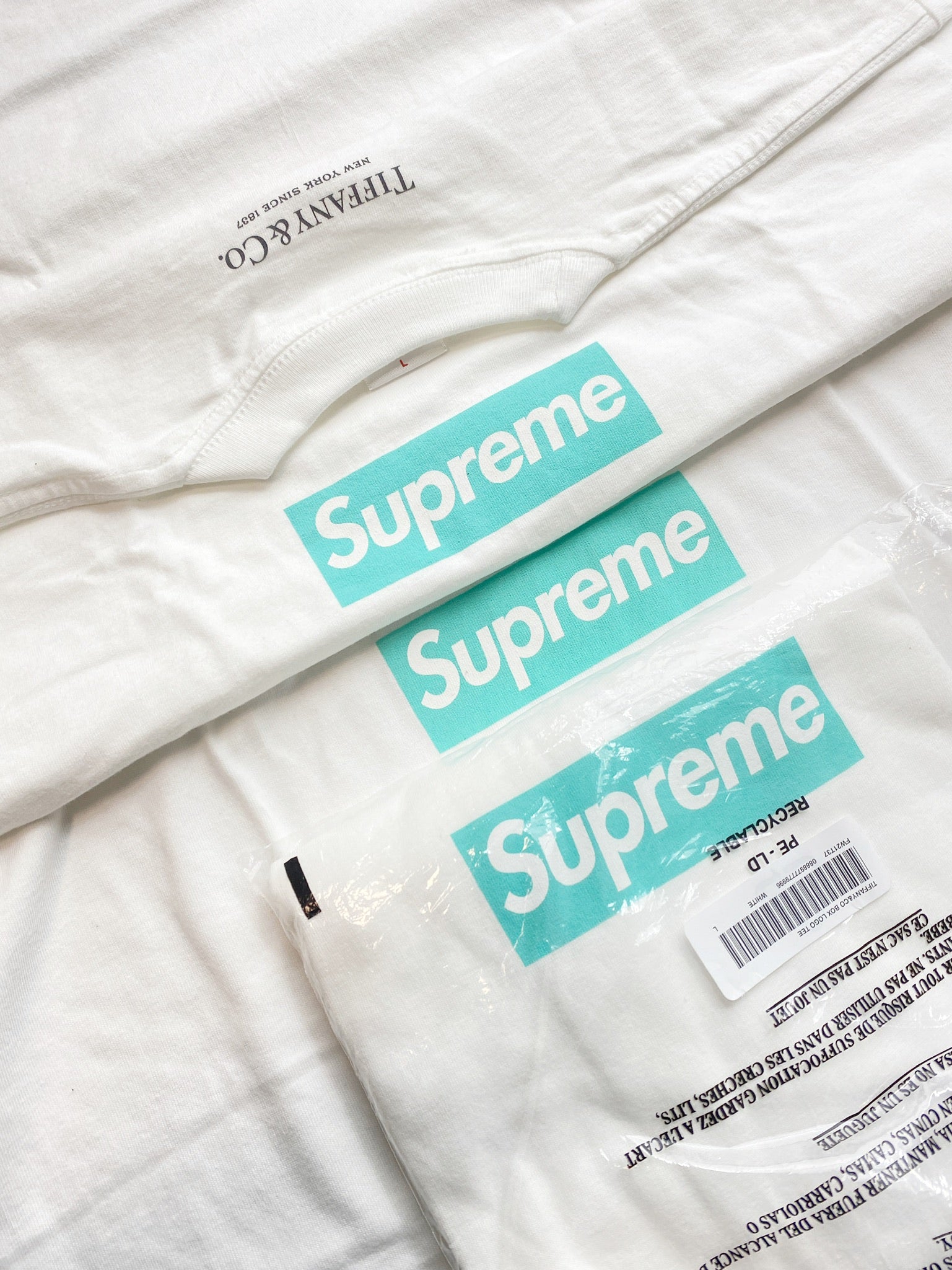 SUPREME × TIFFANY